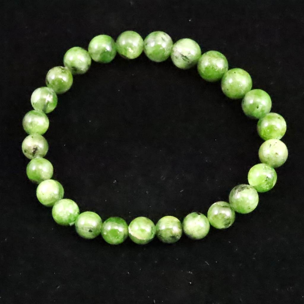 ツァボライトガーネット  5A  7mmブレスレット 16.2ｇ *希少* #31418