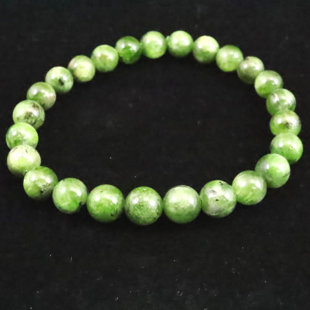 ツァボライトガーネット  5A  7mmブレスレット 16.2ｇ *希少* #31418