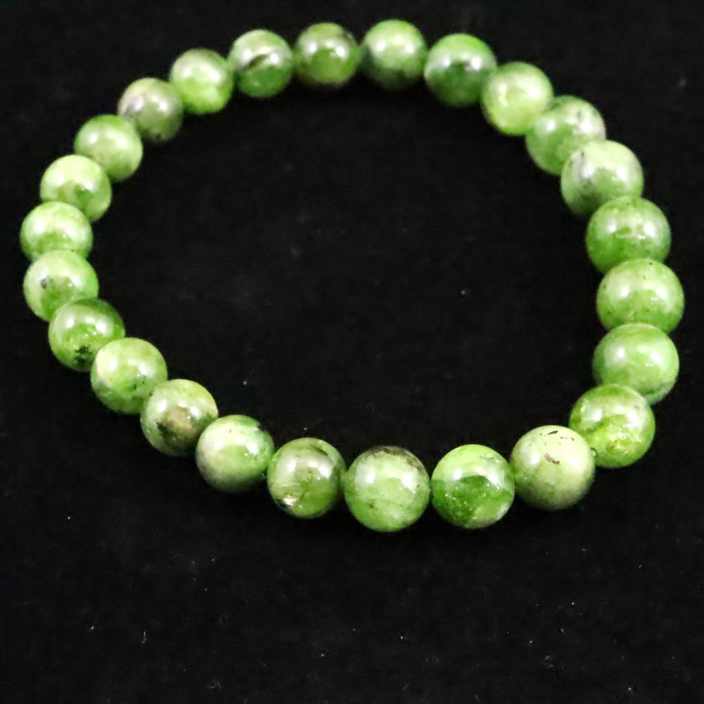 ツァボライトガーネット  5A  7mmブレスレット 16.2ｇ *希少* #31418