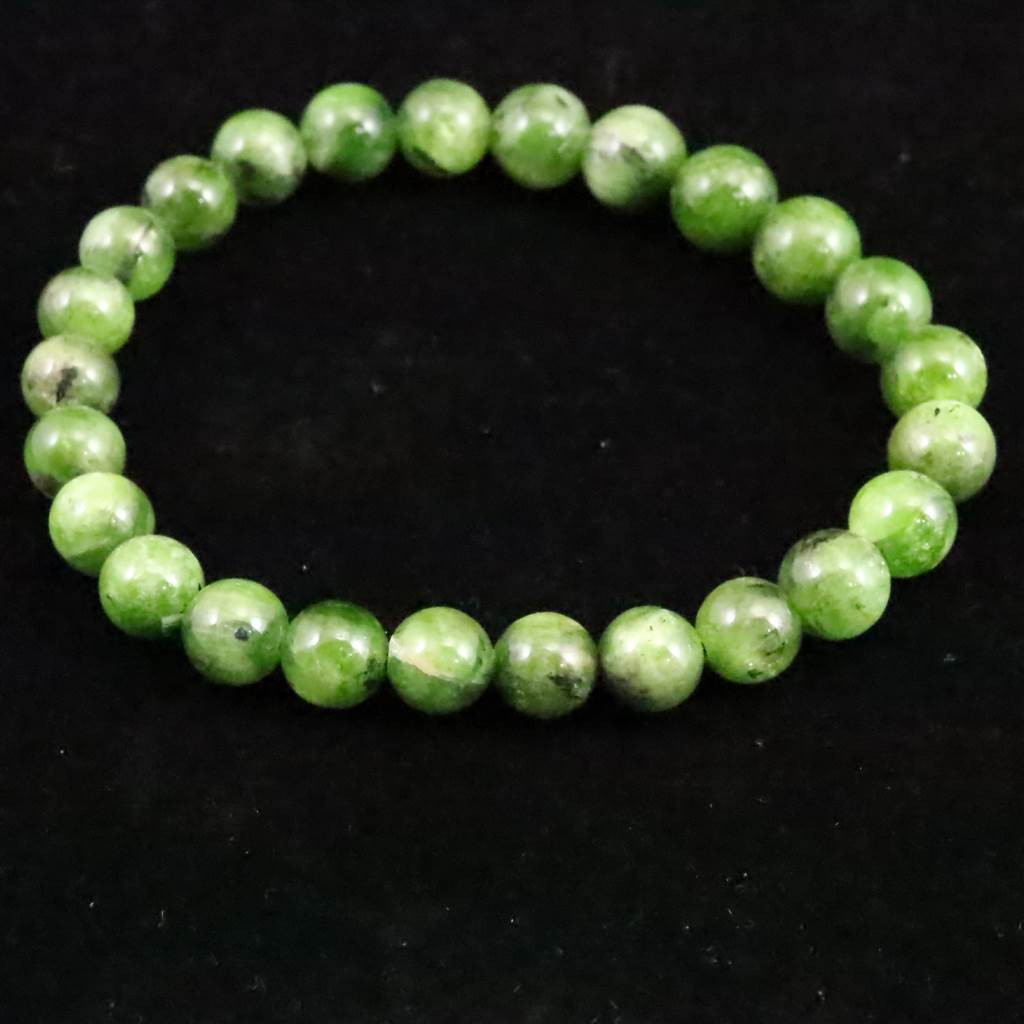 ツァボライトガーネット  5A  7mmブレスレット 16.2ｇ *希少* #31418