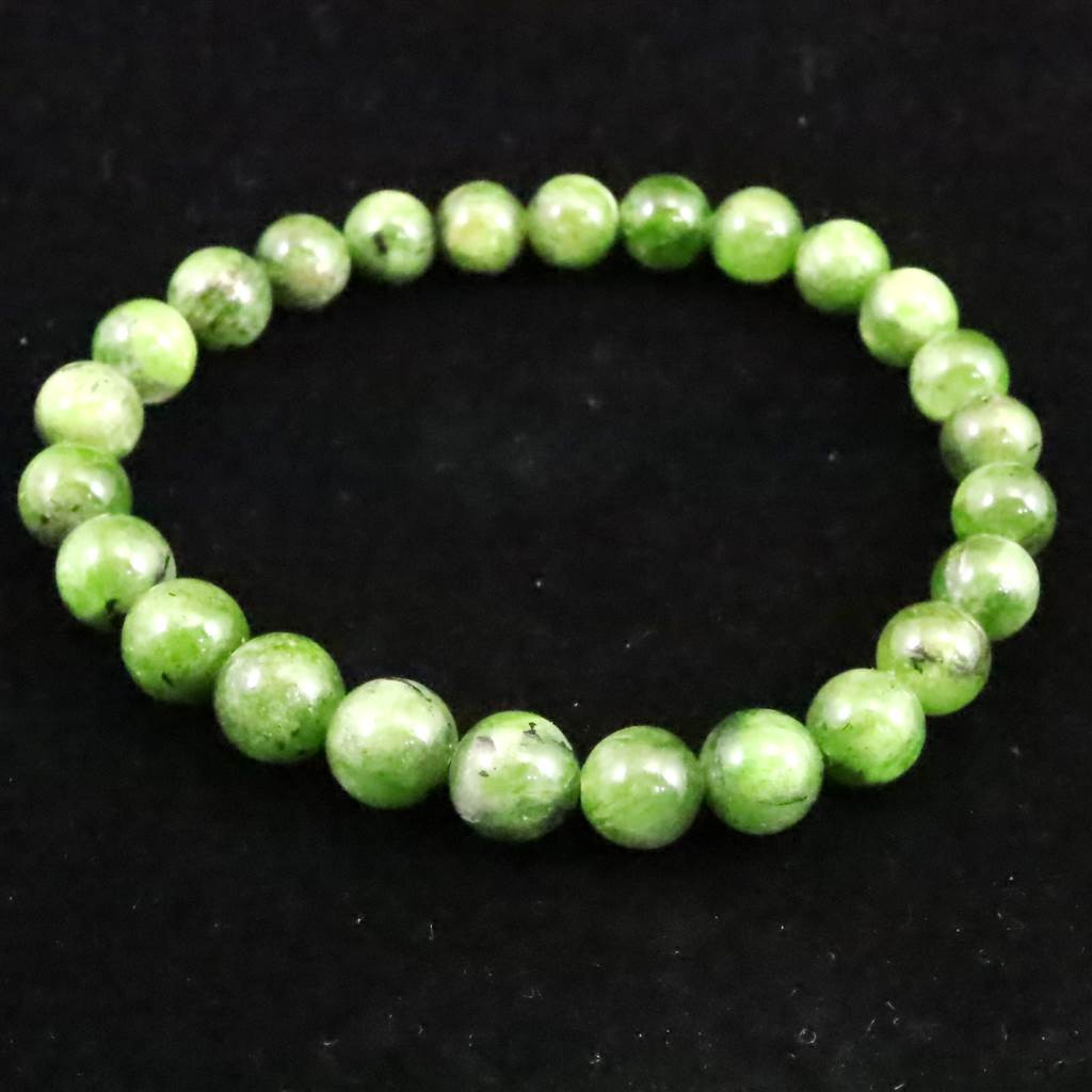 ツァボライトガーネット  5A  7mmブレスレット 16.2ｇ *希少* #31418