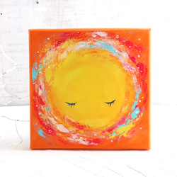 【駆ける】　頑張る人に(^^) アクリル画　原画の販売です 駆ける】 頑張る人に(^^) アクリル画 原画の販売です 駆ける