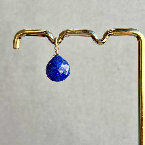 Kaya　ラピスラズリ　ロゼンジカービングチャーム　14kgf　他 Kaya様専用 ラピスラズリ ロゼンジカービングチャーム 14kgf 他