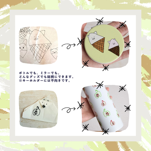 マウスパッド✻オリジナルギフト オリジナルグッズ オーダーメイド 名