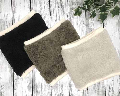 スヌード モコモコ 犬用 マフラー 名入れ 小型犬 中型犬 大型犬 名前