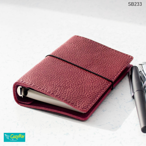 SB233 手のひらに収まるシステム手帳 ミニ6サイズ リング径15mm