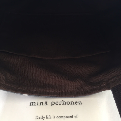 ⚮̈ ʾʾぷっくりまあるいタックバッグ⚮̈ minä perhonen⚮̈