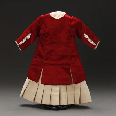 人形用シルクグログランドレス（No.6764）