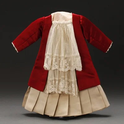 人形用シルクグログランドレス（No.6764）