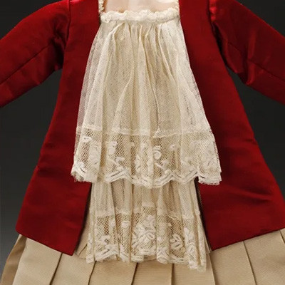 人形用シルクグログランドレス（No.6764）