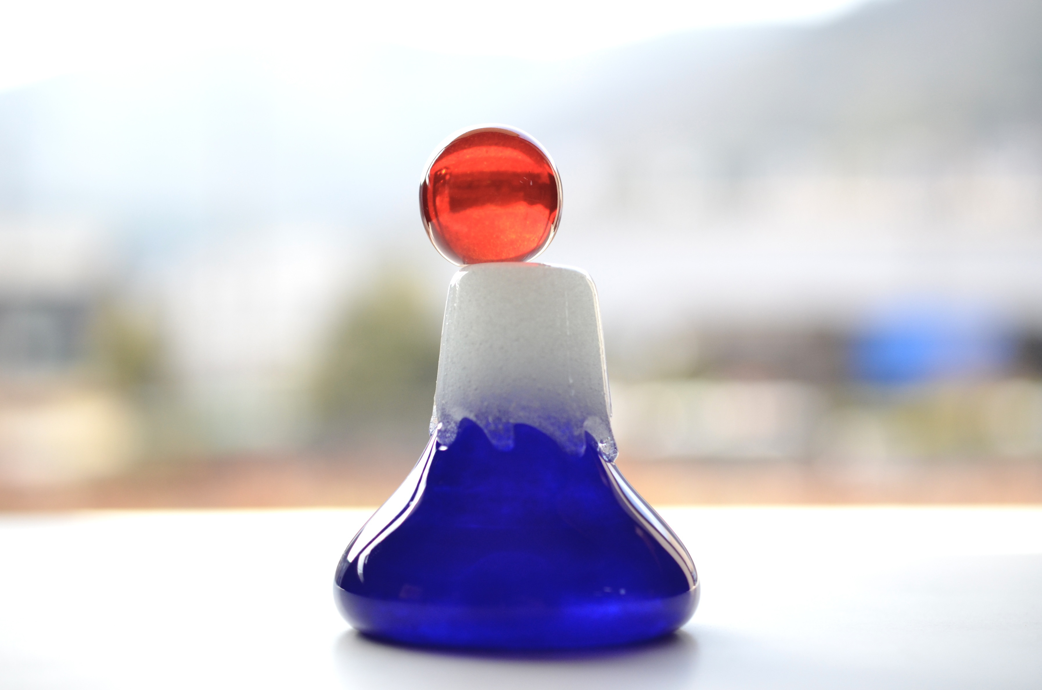 日の出の富士さん