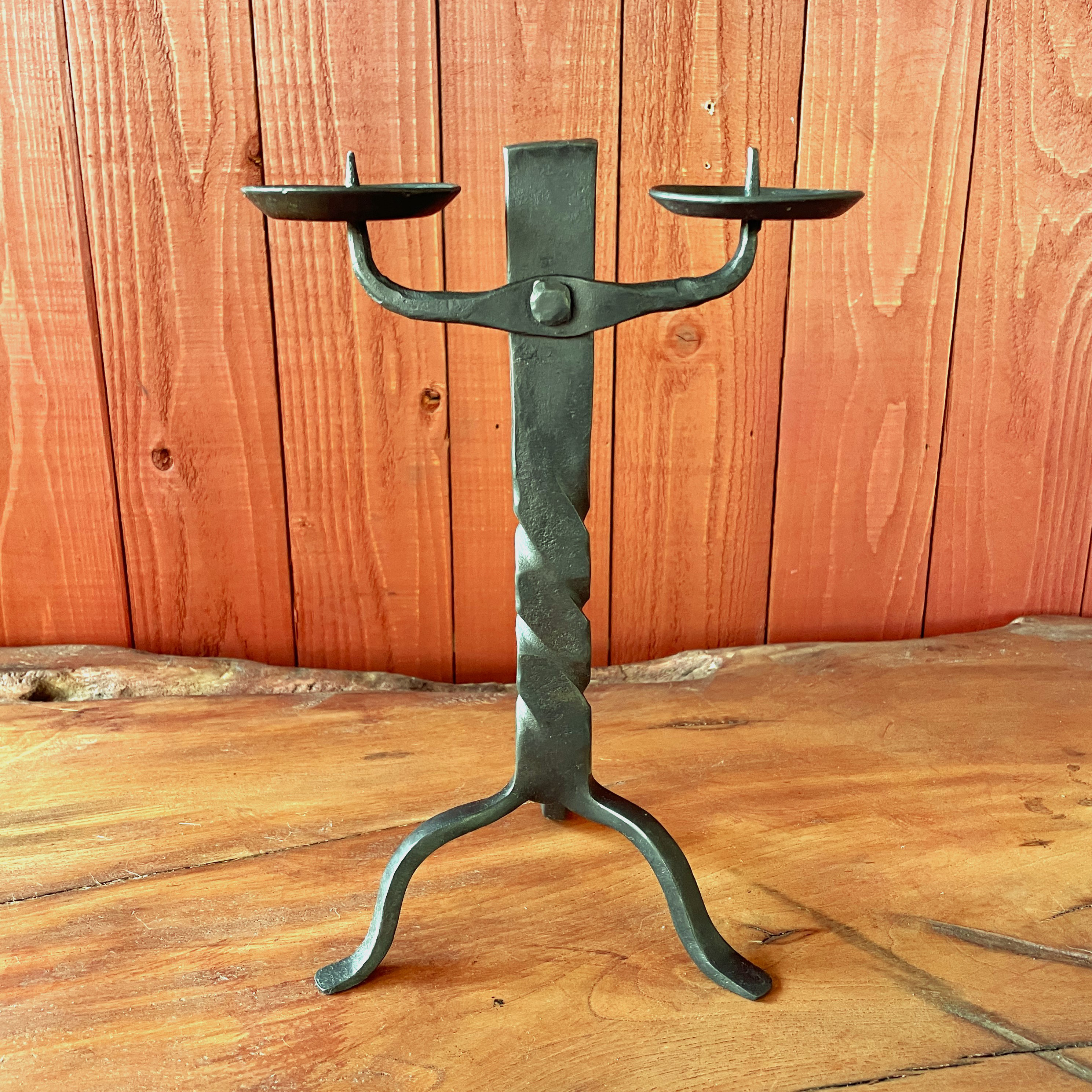 三又燭台　/　鉄燭台　/　キャンドルスタンド