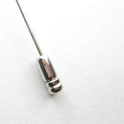 ムーンストーンが降る夜明け前から、せっせと作った雪だるまは、なぜか人懐っこい♪<ピンブローチ>AP068 4枚目の画像