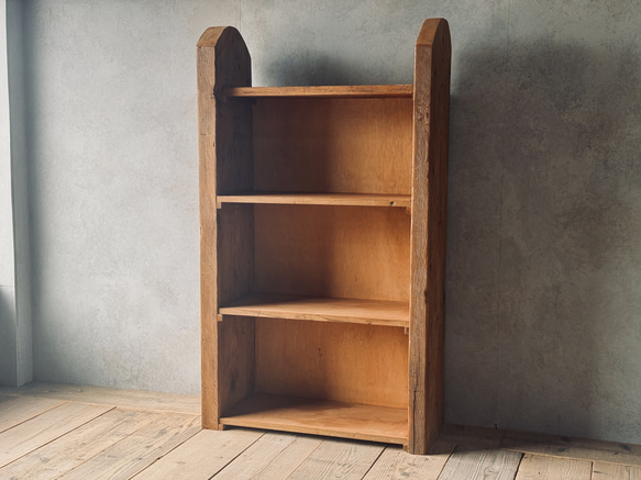 アメリカ古材使用】 セミオーダー可能 古材 本棚 ラック インテリア