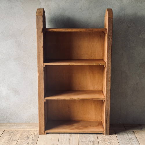 アメリカ古材使用】 セミオーダー可能 古材 本棚 ラック インテリア