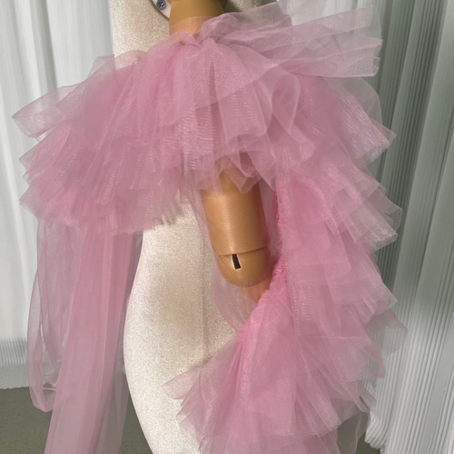 送料無料！ドレスアレンジ用トップスのみ ボレロ ソフトチュール