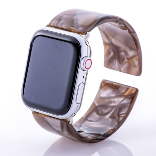 エアバングル』グレーマーブル Apple Watch アップルウォッチ 腕時計 