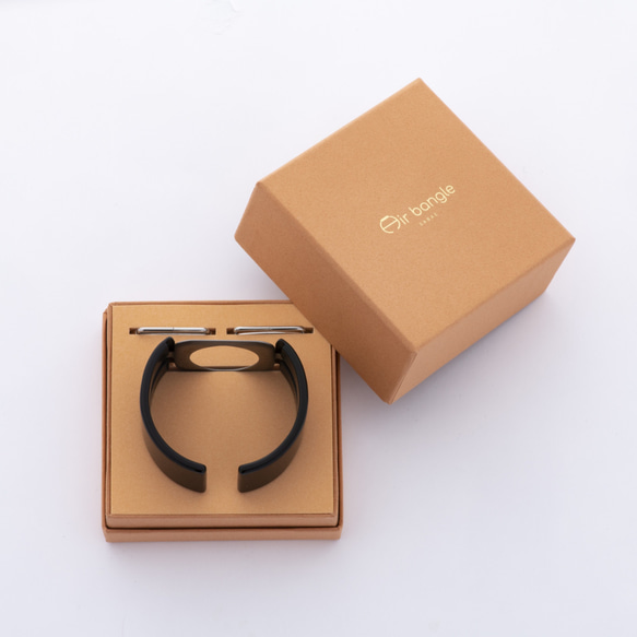 『エアバングル』グレーマーブル Apple Watch アップルウォッチ 10枚目の画像