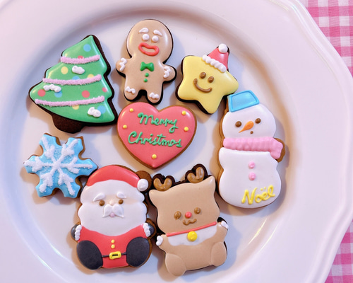 クリスマスアイシングクッキーセット クッキー partyqueen 通販