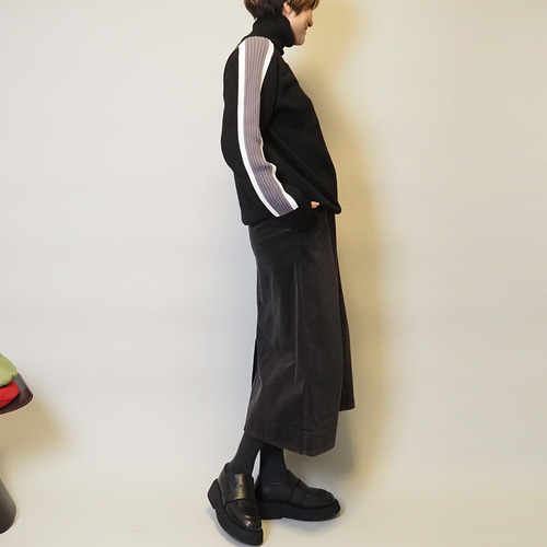 ❤︎新作❤︎再販ハイネックライン入りニット/セーター/プルオーバー