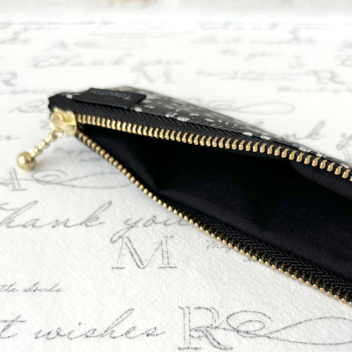 ラミネート スリムペンケース 内布付き 全18種 ☆リバティ生地使用