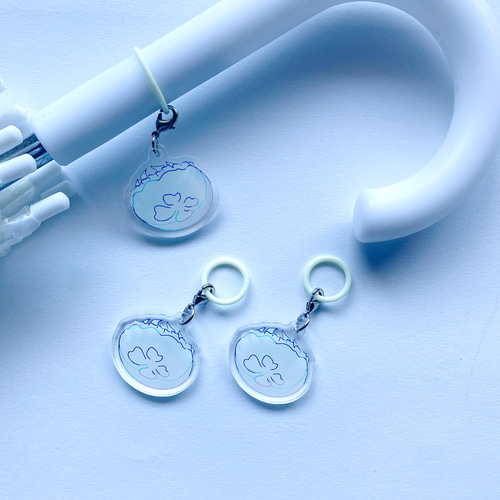 クラゲのアンブレラマーカー アクリルキーホルダー その他雑貨 遊時計