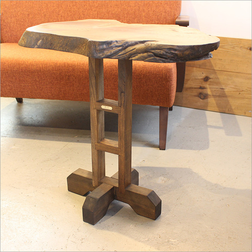 ケヤキ 切り株 サイドテーブル 天然木 古材 おしゃれ