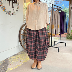 しあわせボタンの柔らかブラウス（24s-049） 13枚目の画像