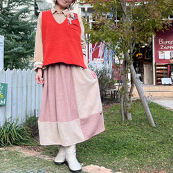 しあわせボタンの柔らかブラウス（24s-049） 12枚目の画像