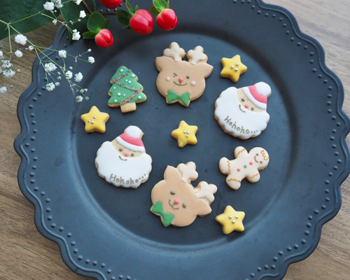 アイシングクッキー ☺︎ オーダーセットに入っている 数字アイシングクッキー🌈 オーダー