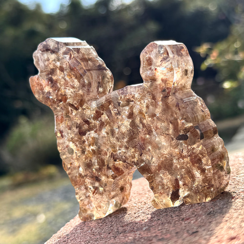 石の置物 トイプードル天然石置物 レジンの置物 その他置物 toymuni 通販