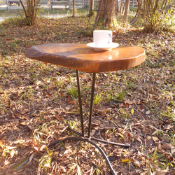 ひのき アイアンテーブル 04-16-1 （テーブルのみ） 机・デスク