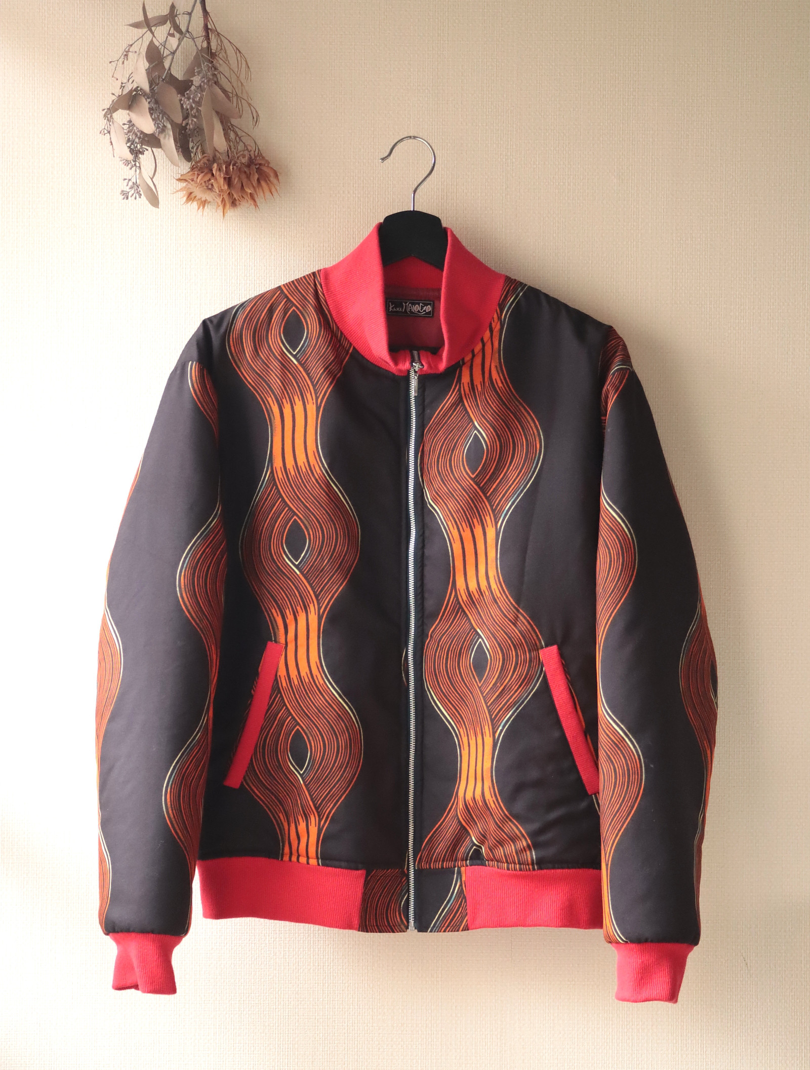 アフリカン リブジャケット 中綿入り JK6