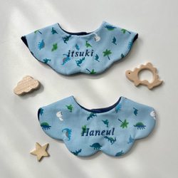 ブーメランスタイ5枚set ハンドメイド MOOMIN BABY ムーミンギフトセット M ニョロニョロ (スタイ