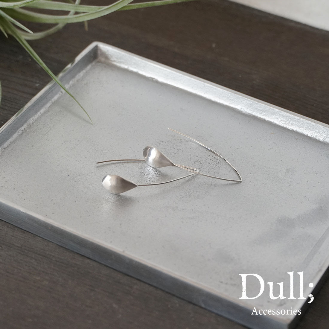 シンプルピアス　Susuki（すすき）シルバーピアス Silver925 Silver pierce ピアス フック