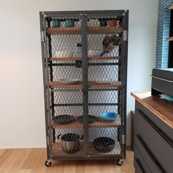 アイアンキャビネット（受注生産） 棚・シェルフ・ラック F's