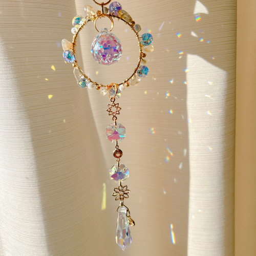 サンキャッチャー♡ハンドメイド「プリンセス✧︎サンキャッチャー」 サンキャッチャー♡ハンドメイド「プリンセス✧︎サンキャッチャー」