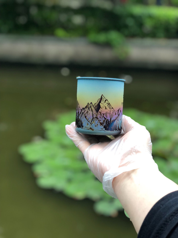 snowpeak 300ml/450ml チタン マグカップ スノーピーク アウトドア コップ 5枚目の画像