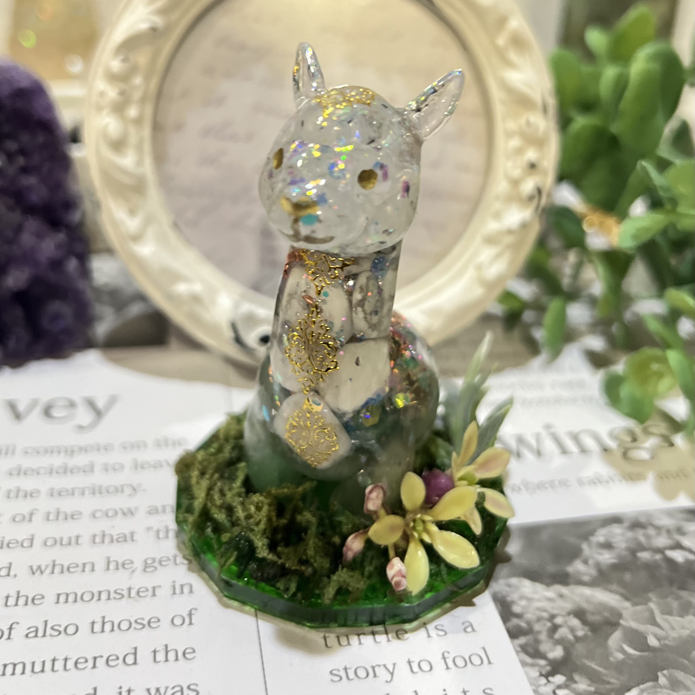 アルパカ オルゴナイト 　癒しと浄化、安眠