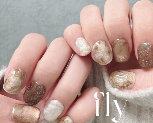 【未使用】ネイルチップ　ニュアンスネイル 黎明と光芒 No.48 ［2セット］ネイルチップ ニュアンスネイル ちゅるん