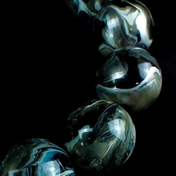 ハンドメイド ブレスレット バングル 漆器 漆塗り インク リストバンド 古代の技術 黒檀 誕生日 周年記念日 彼氏 6枚目の画像