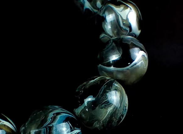 ハンドメイド ブレスレット バングル 漆器 漆塗り インク リストバンド 古代の技術 黒檀 誕生日 周年記念日 彼氏 6枚目の画像