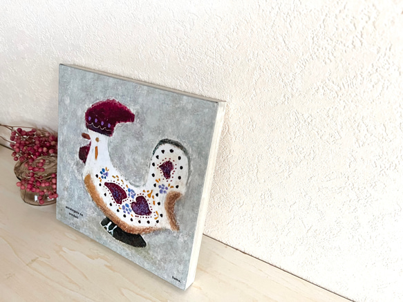 再販・18cm  panel ・ポルトガルの雄鶏 2枚目の画像