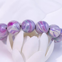 ハンドメイド ブレスレット バングル 漆器 漆塗り 運命 リストバンド 古代の技術 黒檀 誕生日 周年記念日 彼氏 6枚目の画像