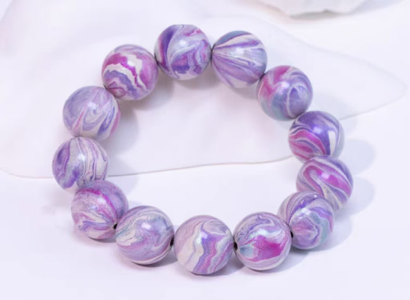 ハンドメイド ブレスレット バングル 漆器 漆塗り 運命 リストバンド 古代の技術 黒檀 誕生日 周年記念日 彼氏 4枚目の画像