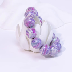 ハンドメイド ブレスレット バングル 漆器 漆塗り 運命 リストバンド 古代の技術 黒檀 誕生日 周年記念日 彼氏 5枚目の画像