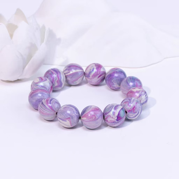 ハンドメイド ブレスレット バングル 漆器 漆塗り 運命 リストバンド 古代の技術 黒檀 誕生日 周年記念日 彼氏 3枚目の画像