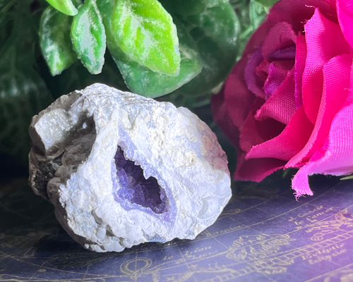 かぐや姫水晶 アメジスト 福島県南会津郡只見町産ジオード 紫水晶 原石