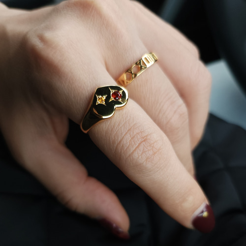 ローマ数字デザインリング H-272 指輪・リング アトリエ HARU 通販