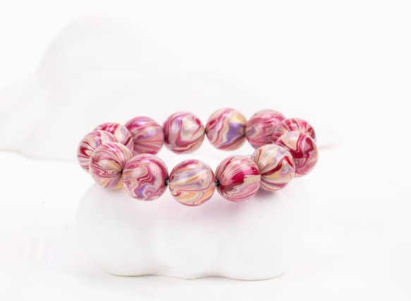 ハンドメイド ブレスレット バングル 漆器 漆塗り 九尾の狐 リストバンド 古代の技術 黒檀 誕生日 周年記念日 彼氏 6枚目の画像